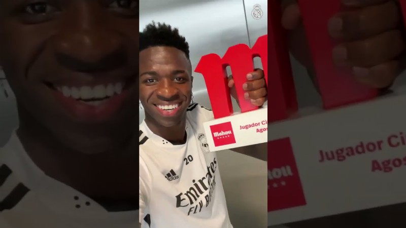 💪 Player Of The Month By Mahou : #shorts #realmadridshorts