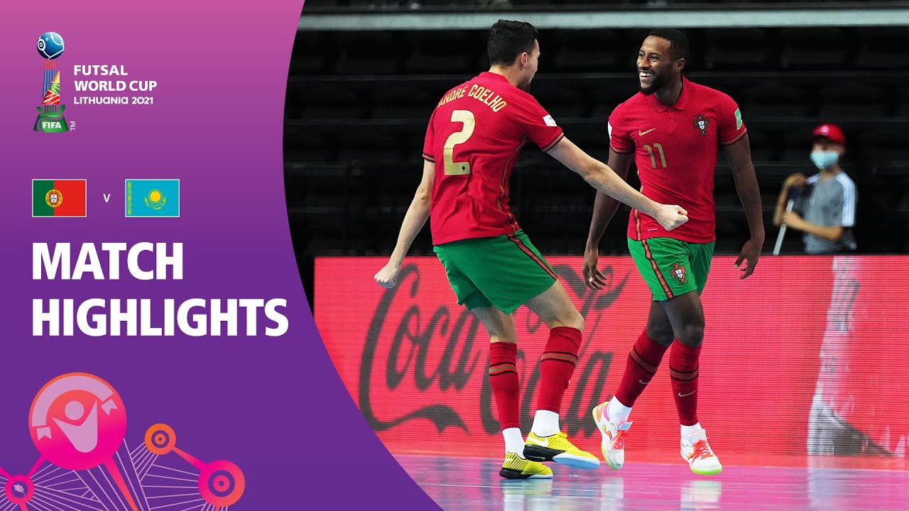 image 0 Portugal V Kazakhstan : Fifa Futsal World Cup 2021 : Match Highlights