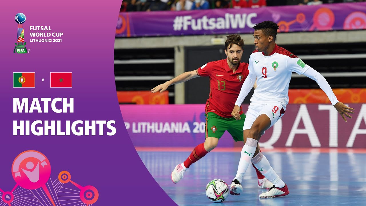 image 0 Portugal V Morocco : Fifa Futsal World Cup 2021 : Match Highlights