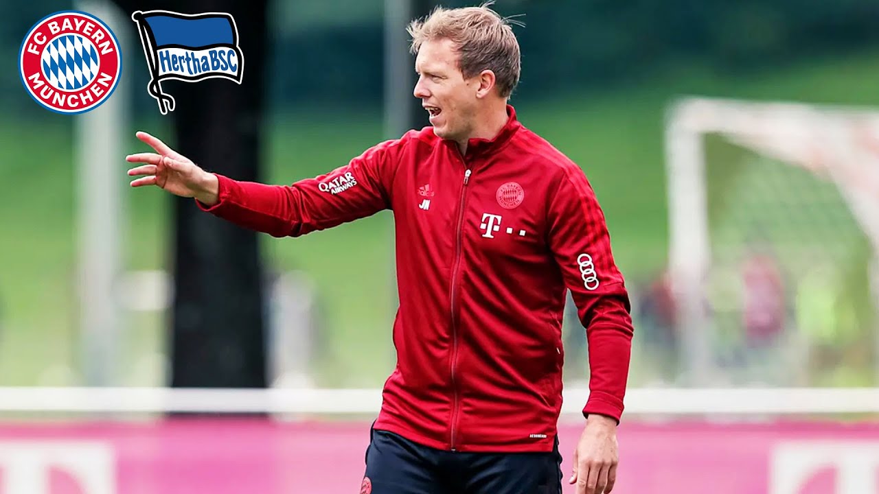 image 0 Pressetalk Mit Julian Nagelsmann : Fc Bayern - Hertha Bsc