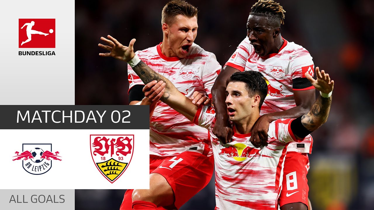 image 0 Rb Leipzig - Vfb Stuttgart 4-0 : All Goals : Matchday 2 – Bundesliga 2021/22