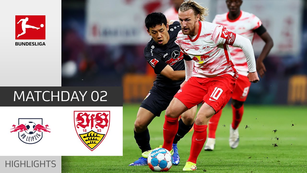 image 0 Rb Leipzig - Vfb Stuttgart 4-0 : Highlights : Matchday 2 – Bundesliga 2021/22