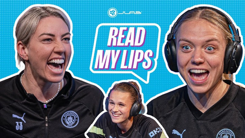 Read My Lips! Bruschetta?! What Did You Say?! Man City's Esme Alanna & Kerstin Get Very Funny!