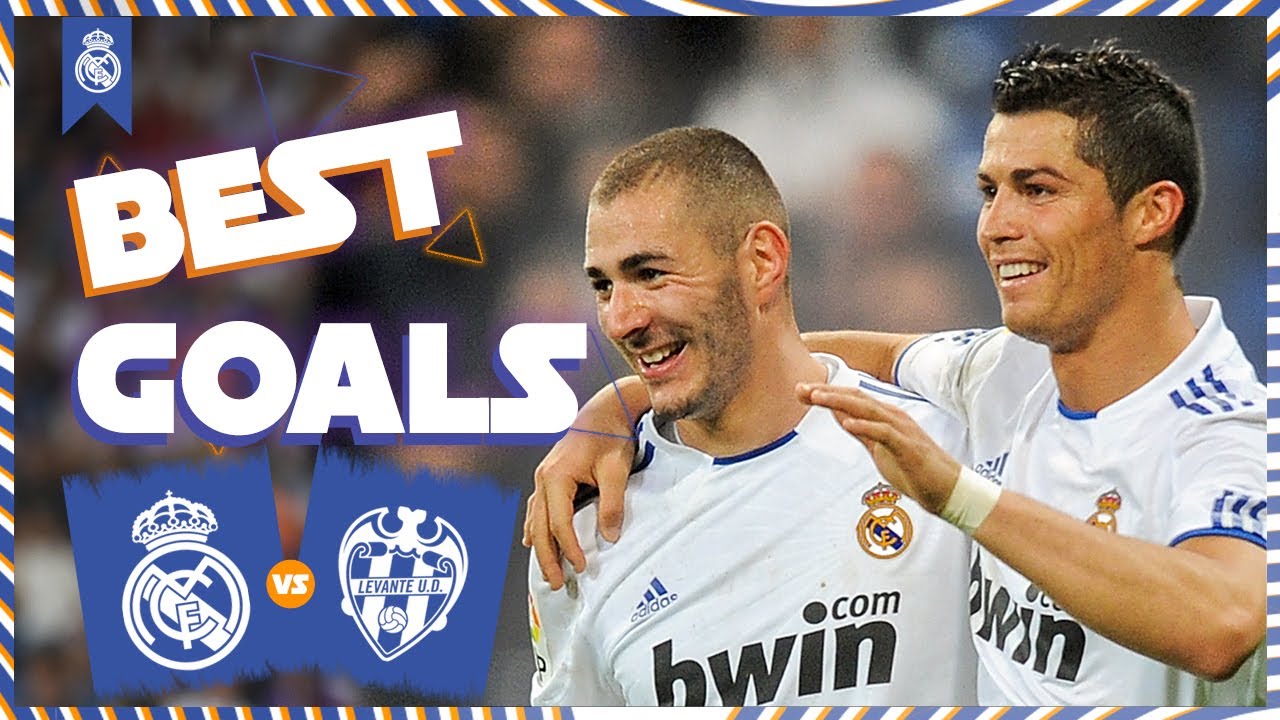 image 0 Real Madrid's Best Goals Vs Levante!