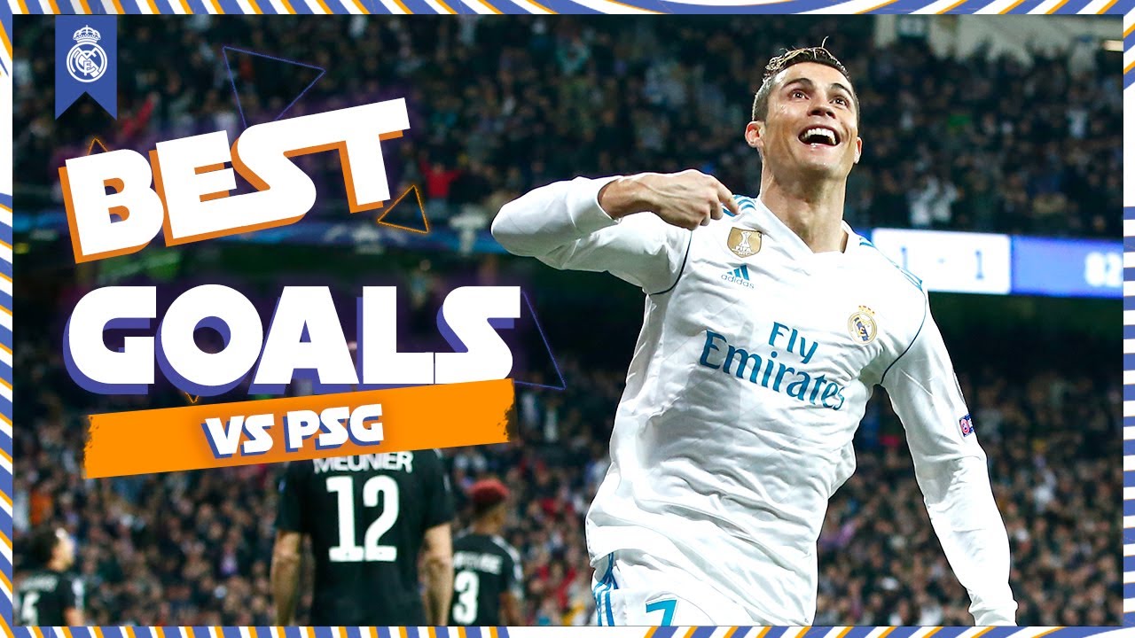 Real Madrid's Champions League Goals Vs Psg! : Cristiano Benzema & More!