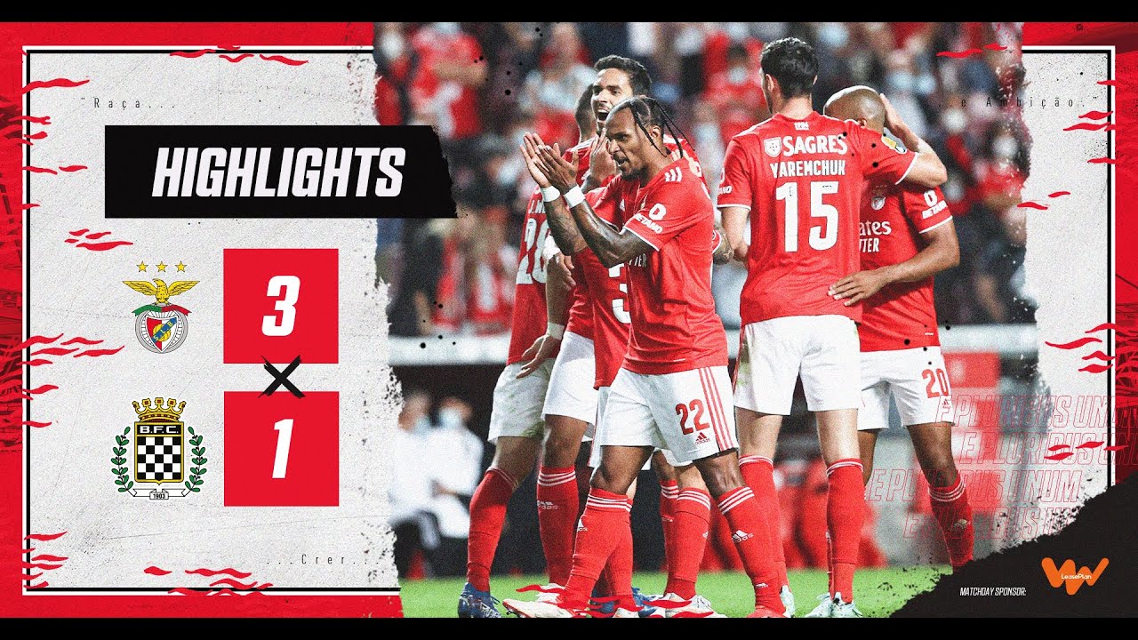 image 0 Resumo / Highlights: Sl Benfica 3-1 Boavista Fc