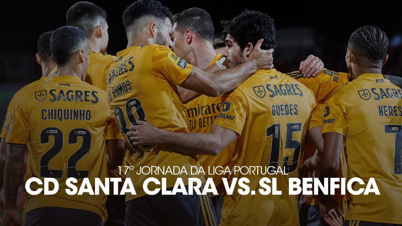 Resumo/highlights: Cd Santa Clara 0-3 Sl Benfica