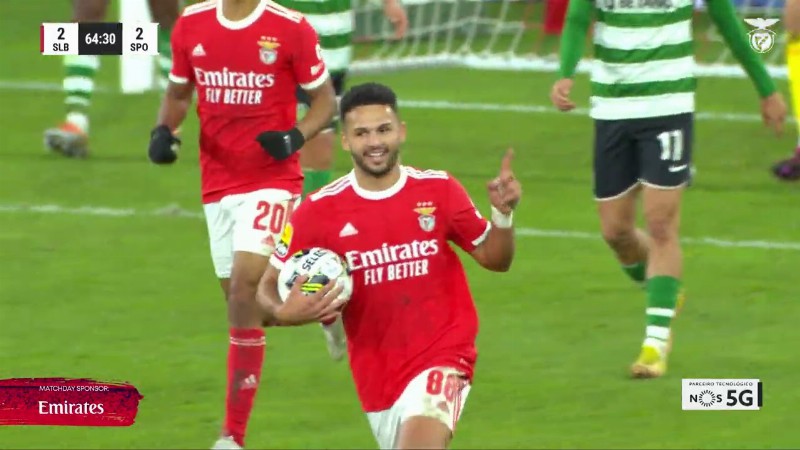 Resumo/highlights: Sl Benfica 2-2 Sporting Cp