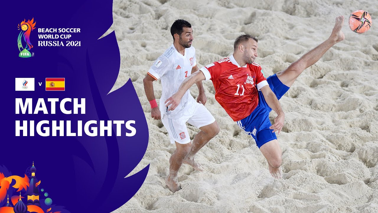 image 0 Rfu V Spain : Fifa Beach Soccer World Cup 2021 : Match Highlights