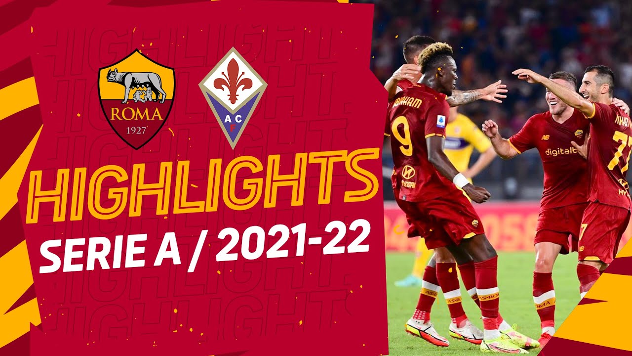 image 0 Roma 3-1 Fiorentina : Serie A Highlights 2021-22