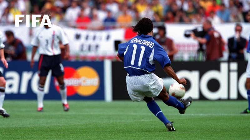 Ronaldinho Goal Vs England : All The Angles : 2002 Fifa World Cup