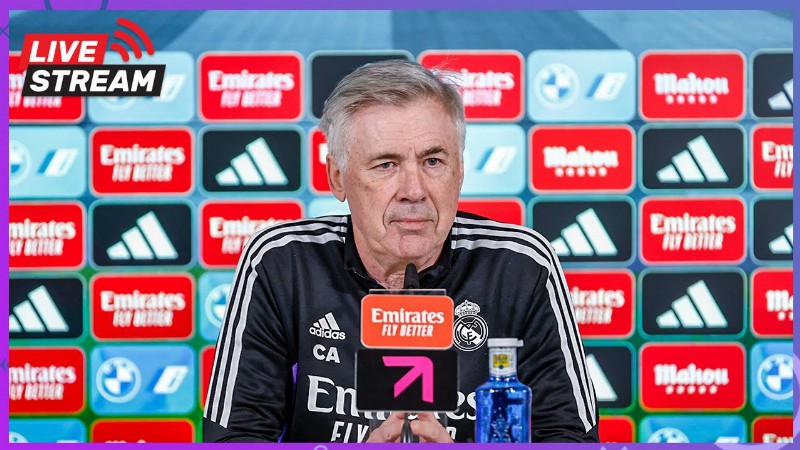 Rueda De Prensa : Ancelotti : Real Madrid Vs Atlético (copa Del Rey)