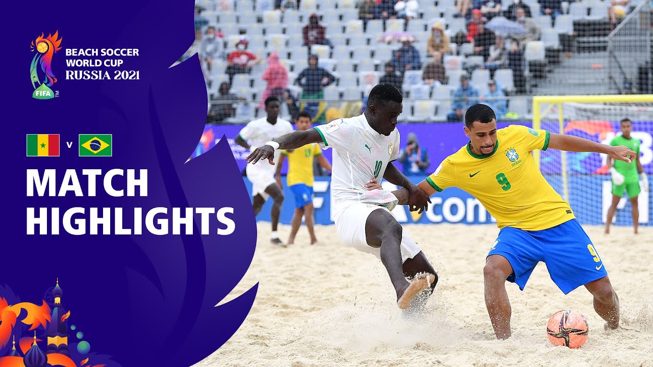 image 0 Senegal V Brazil : Fifa Beach Soccer World Cup 2021 : Match Highlights