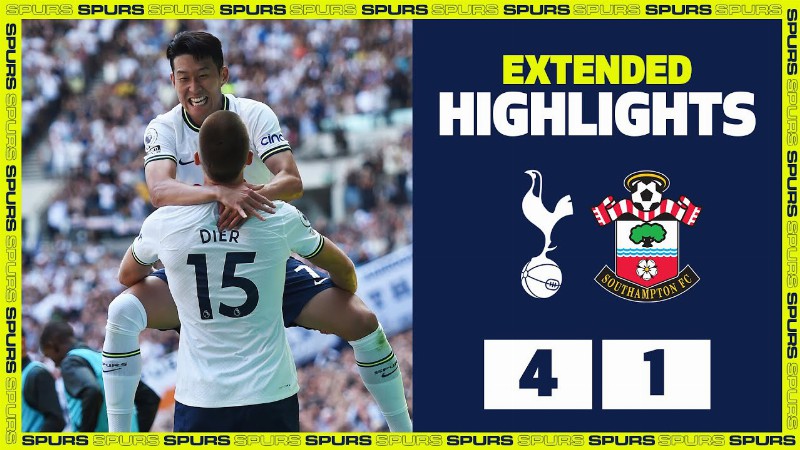 Sessegnon Dier & Kulusevski Score In Opening Day Win : Extended Highlights : Spurs 4-1 Southampton