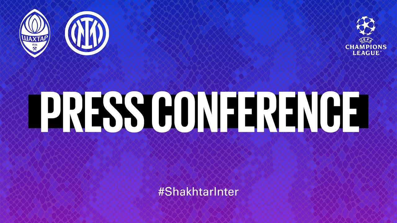 image 0 Shakhtar Vs Inter : Inzaghi + De Vrij Pre-match Press Conference : 🎙️⚫🔵 [sub Eng]