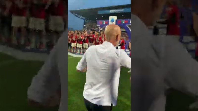 #shorts : 🔥 Pioli Is On Fire Despite The Champagne 🍾#alwayswithyou #sempremilan