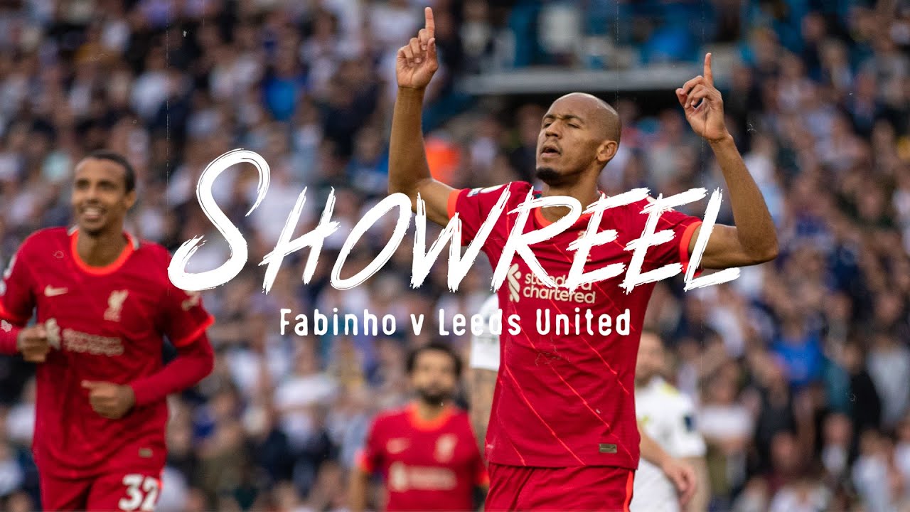 image 0 Showreel: Fabinho Dominates The Midfield Against Leeds United