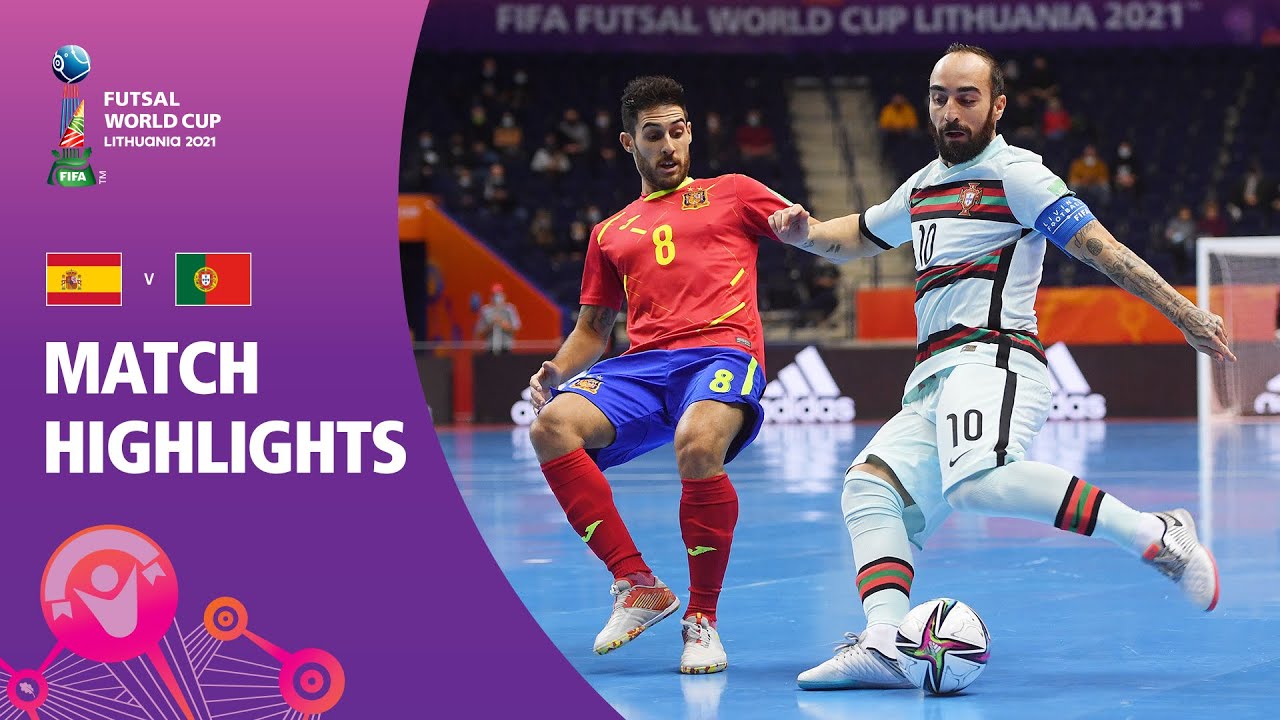 image 0 Spain V Portugal : Fifa Futsal World Cup 2021 : Match Highlights