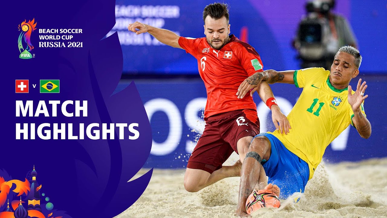 image 0 Switzerland V Brazil : Fifa Beach Soccer World Cup 2021 : Match Highlights