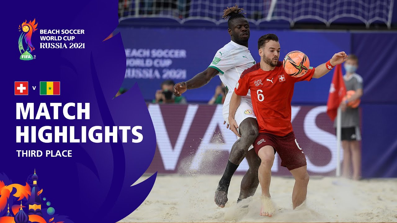 Switzerland V Senegal : Fifa Beach Soccer World Cup 2021 : Match Highlights