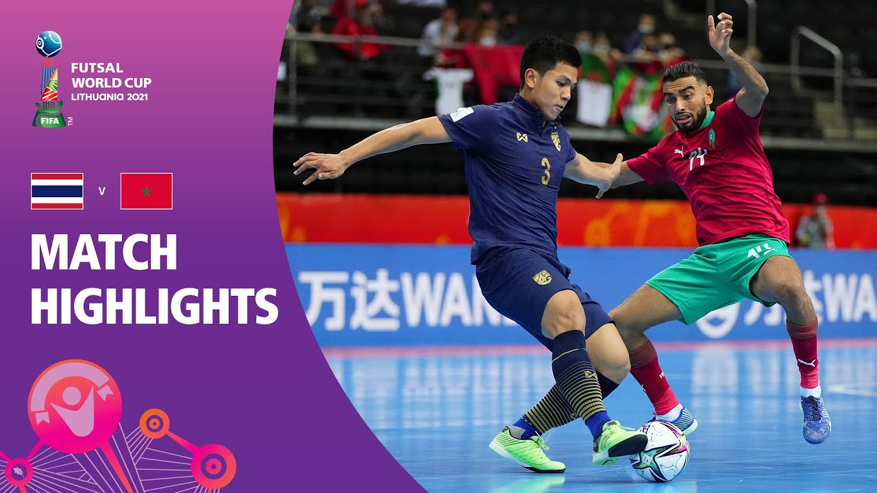 image 0 Thailand V Morocco : Fifa Futsal World Cup 2021 : Match Highlights