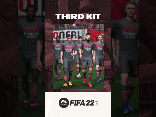 image 0 The First Look Of Our New Third Kit In Fifa 22 : #shorts