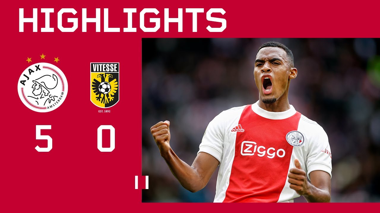 image 0 This Is What We Like To See 😍 : Highlights Ajax - Vitesse : Eredivisie