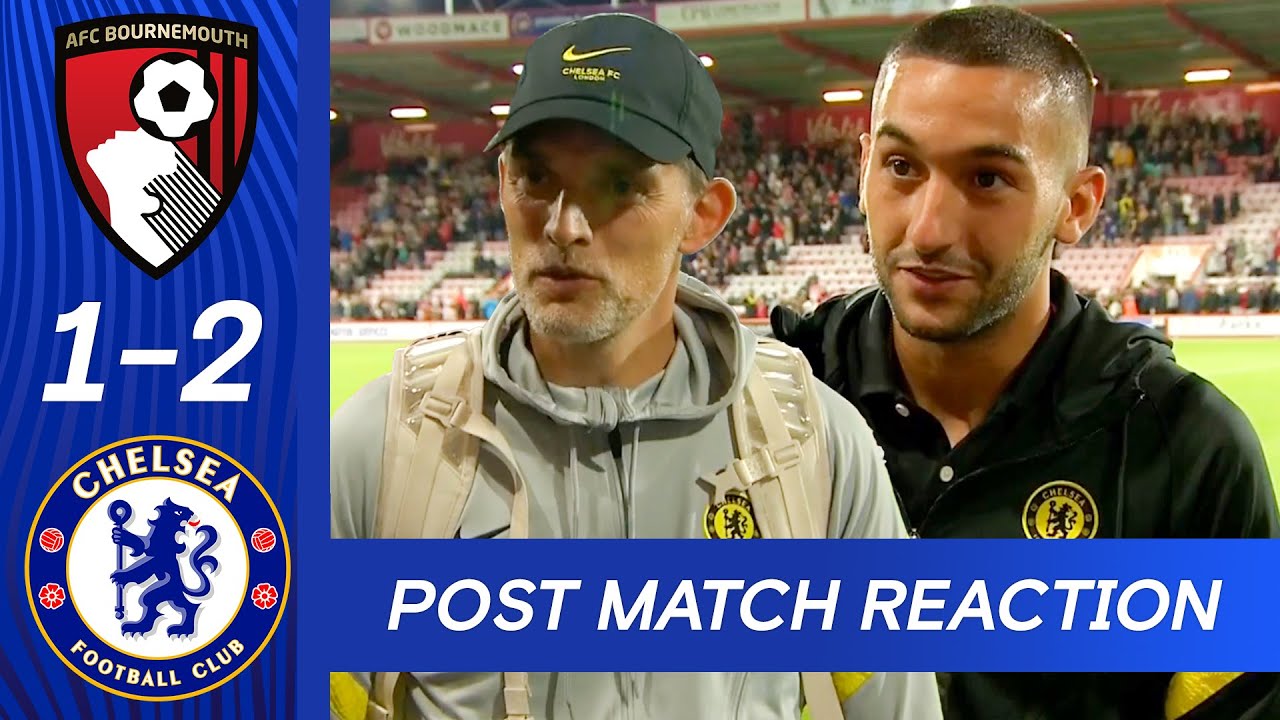 Thomas Tuchel & Hakim Ziyech React To Pre-Season Win | Bournemouth 1-2 Chelsea