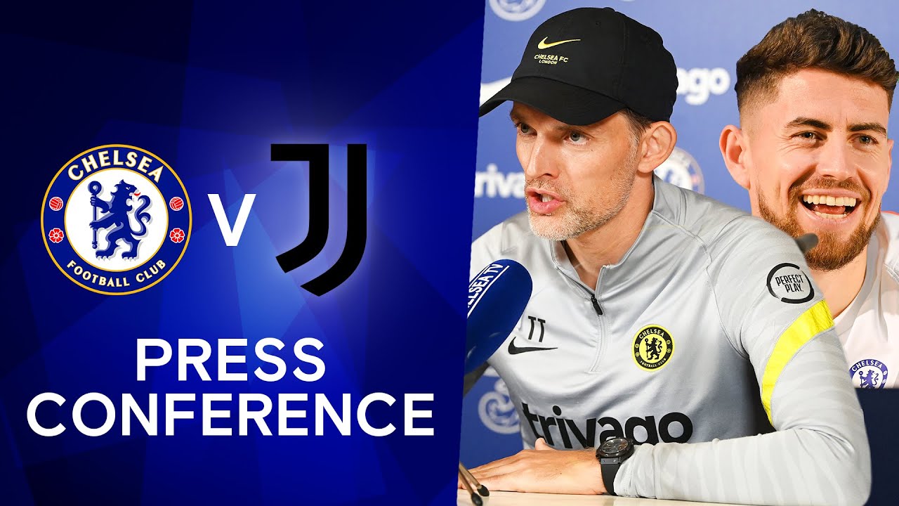 image 0 Thomas Tuchel & Jorginho Live Press Conference: Chelsea V Juventus : Champions League