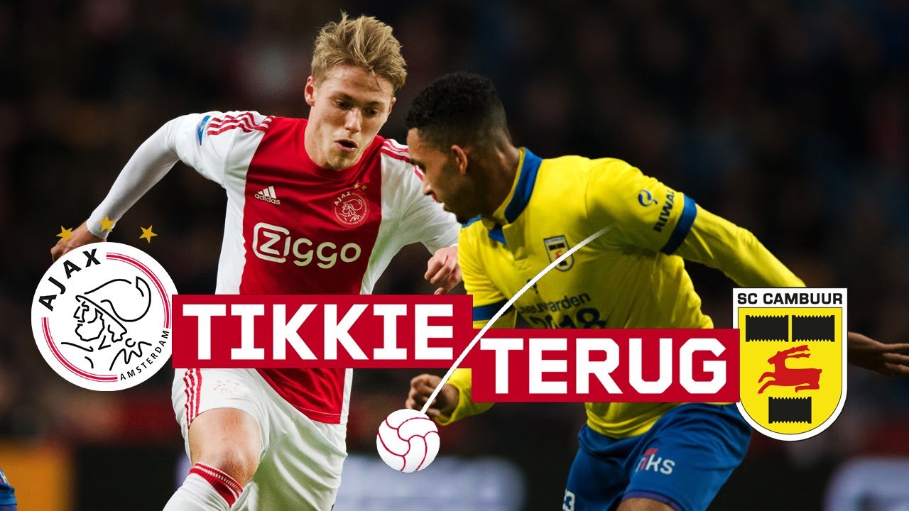 image 0 Tikkie Terug 👟⚽ : Ajax - Sc Cambuur