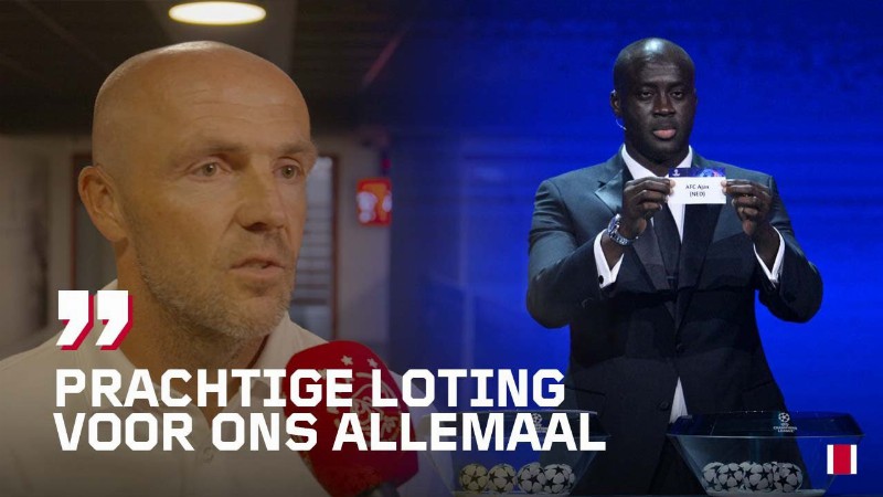 Timber En Schreuder Over Champions League-loting: 'liverpool Favoriet Maar Wij Doen Ook Mee'😉