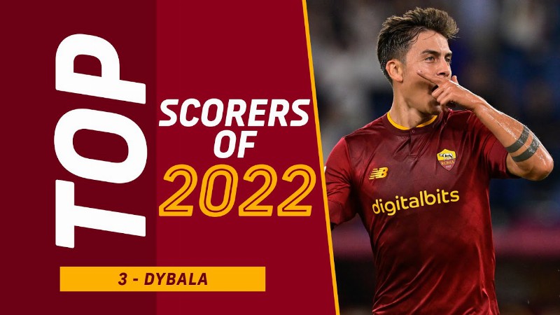 Top 5 Marcatori Del 2022 : 3️⃣ Paulo Dybala
