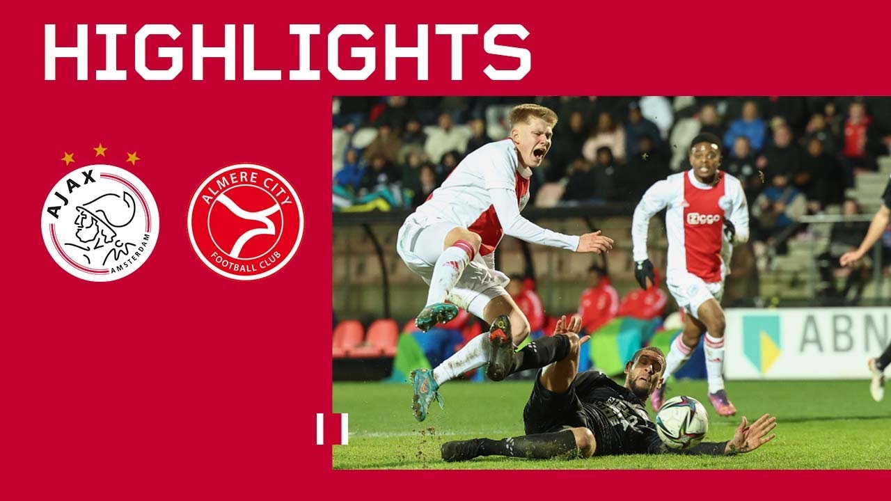 Tough Night In Amsterdam 😣 : Highlights Jong Ajax - Almere City : Keuken Kampioen Divisie