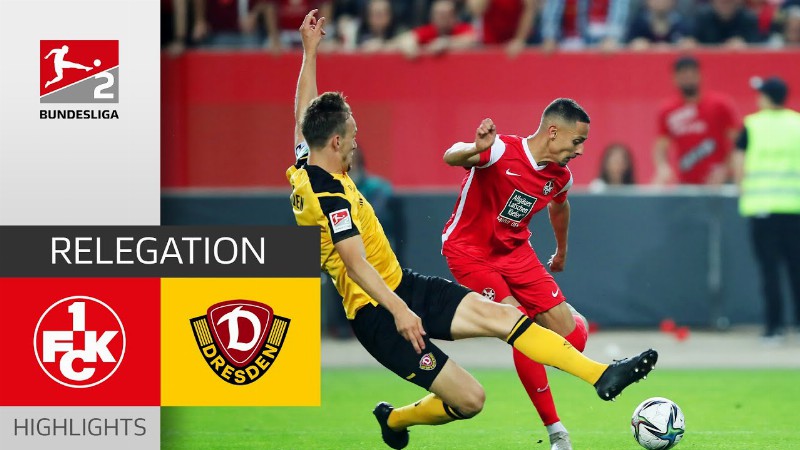 Tough Play-off Fight : 1. Fc Kaiserslautern - Dynamo Dresden 0-0 : Highlights : Relegation –  Bl 2