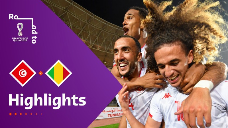Tunisia V Mali : Fifa World Cup Qatar 2022 Qualifier : Match Highlights