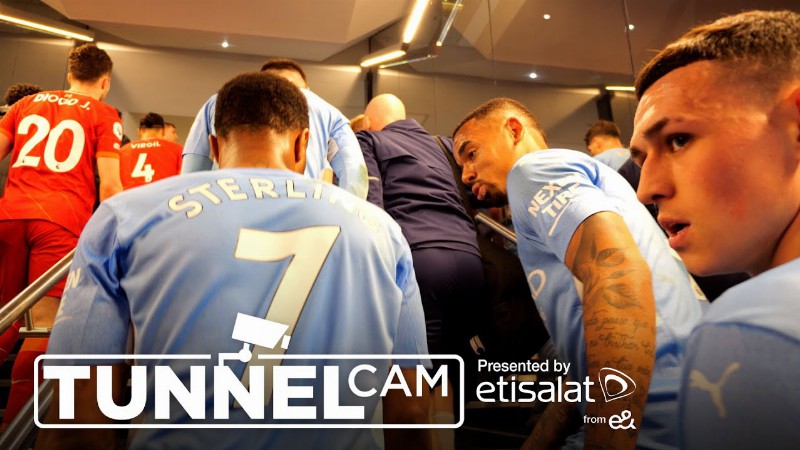 Tunnel Cam! : Man City 2-2 Liverpool : All The Action With Pep Guardiola Klopp Foden & More!