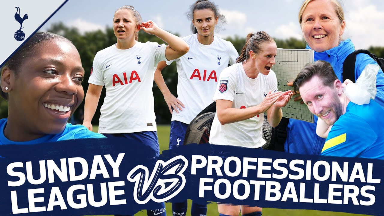 image 0 Two Sunday League Players Joined A Spurs Women Training Session And The Difference Was Huge!