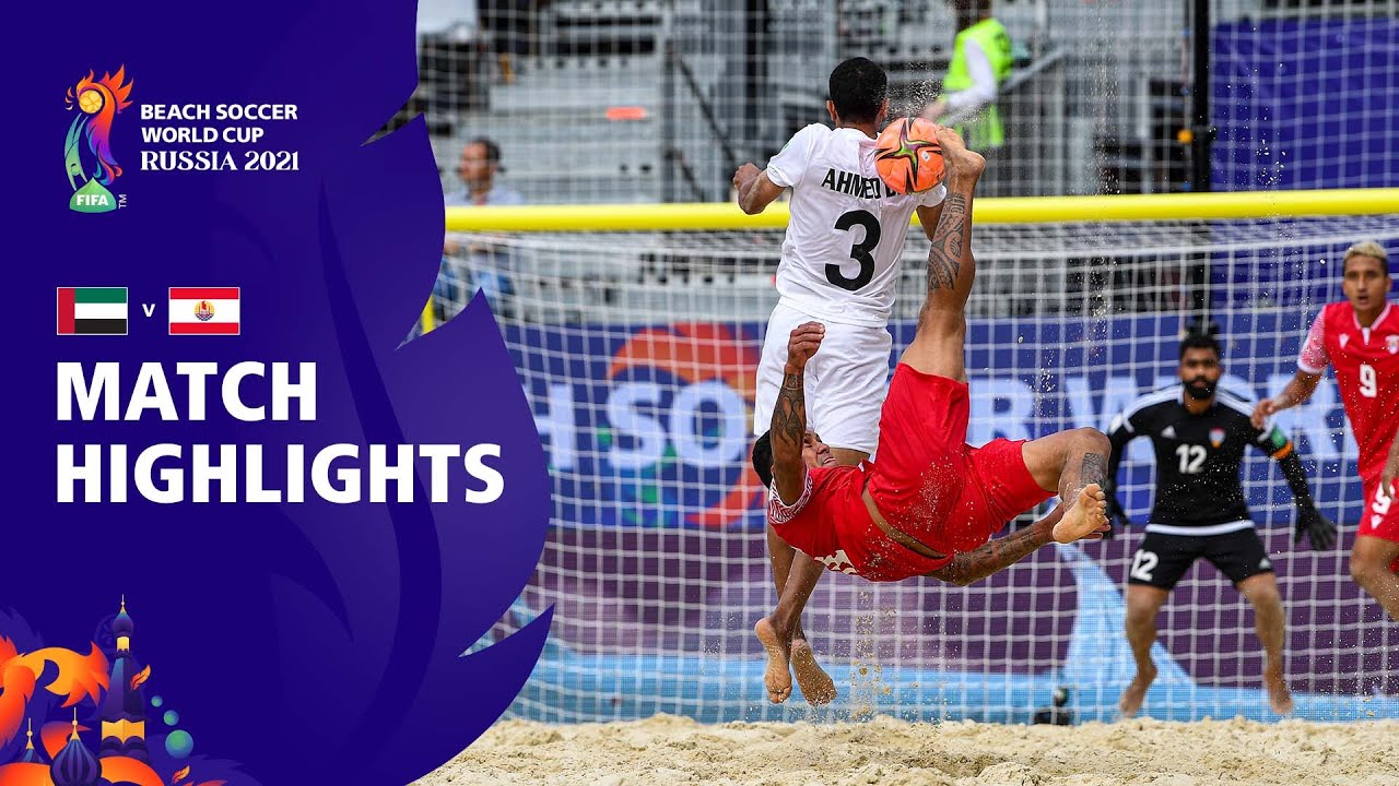 image 0 Uae V Tahiti : Fifa Beach Soccer World Cup 2021 : Match Highlights