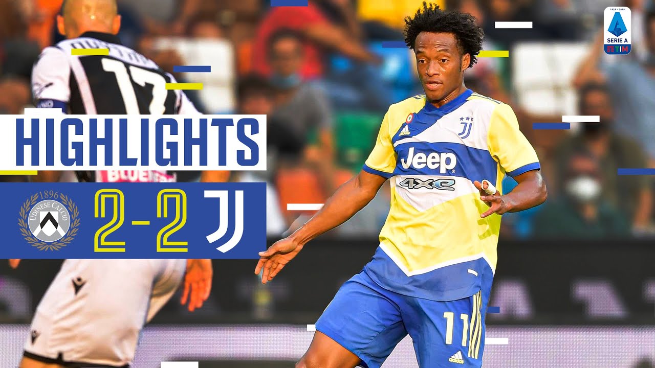 image 0 Udinese 2-2 Juventus : Dybala & Cuadrado Score In Opening Day Draw : Serie A Highlights