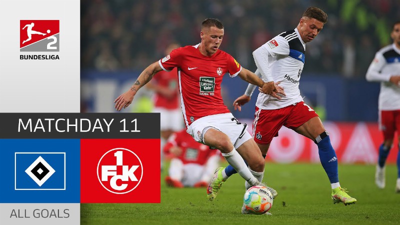 Underdog Equals Late : Hamburger Sv - 1. Fc Kaiserslautern 1-1 : All Goals : Md 11 –  Bundesliga 2