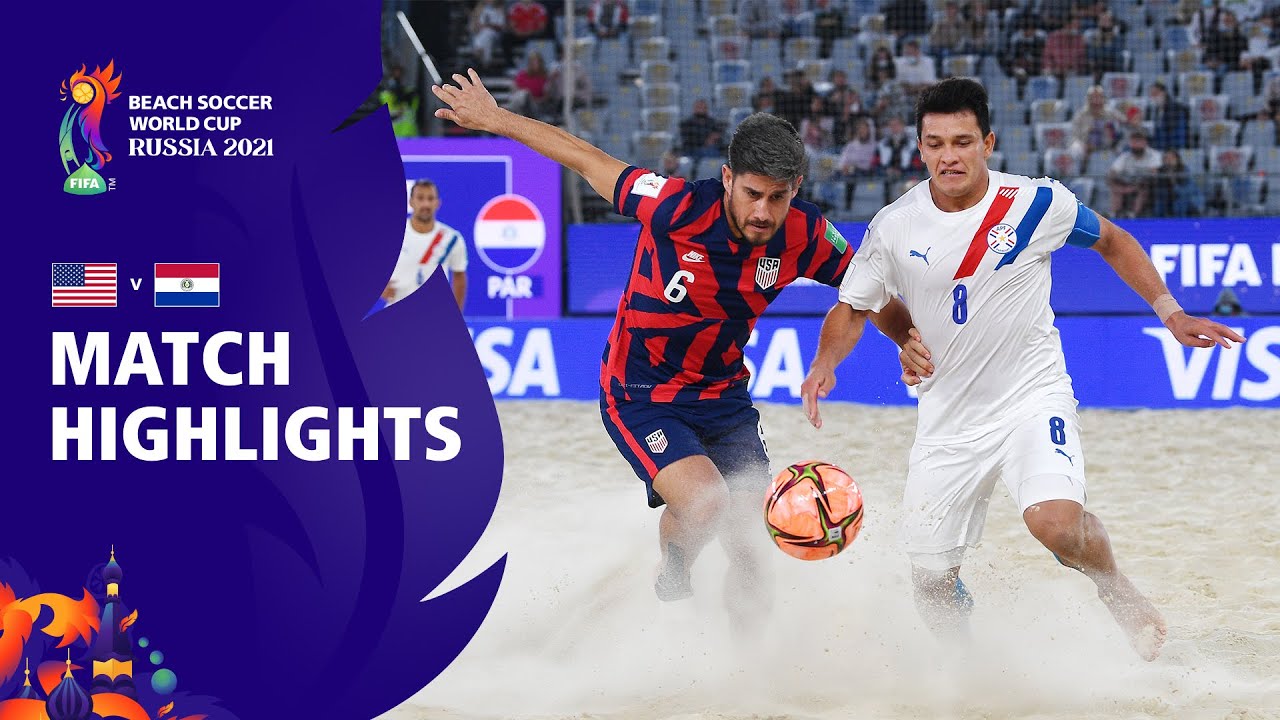 Usa V Paraguay : Fifa Beach Soccer World Cup 2021 : Match Highlights