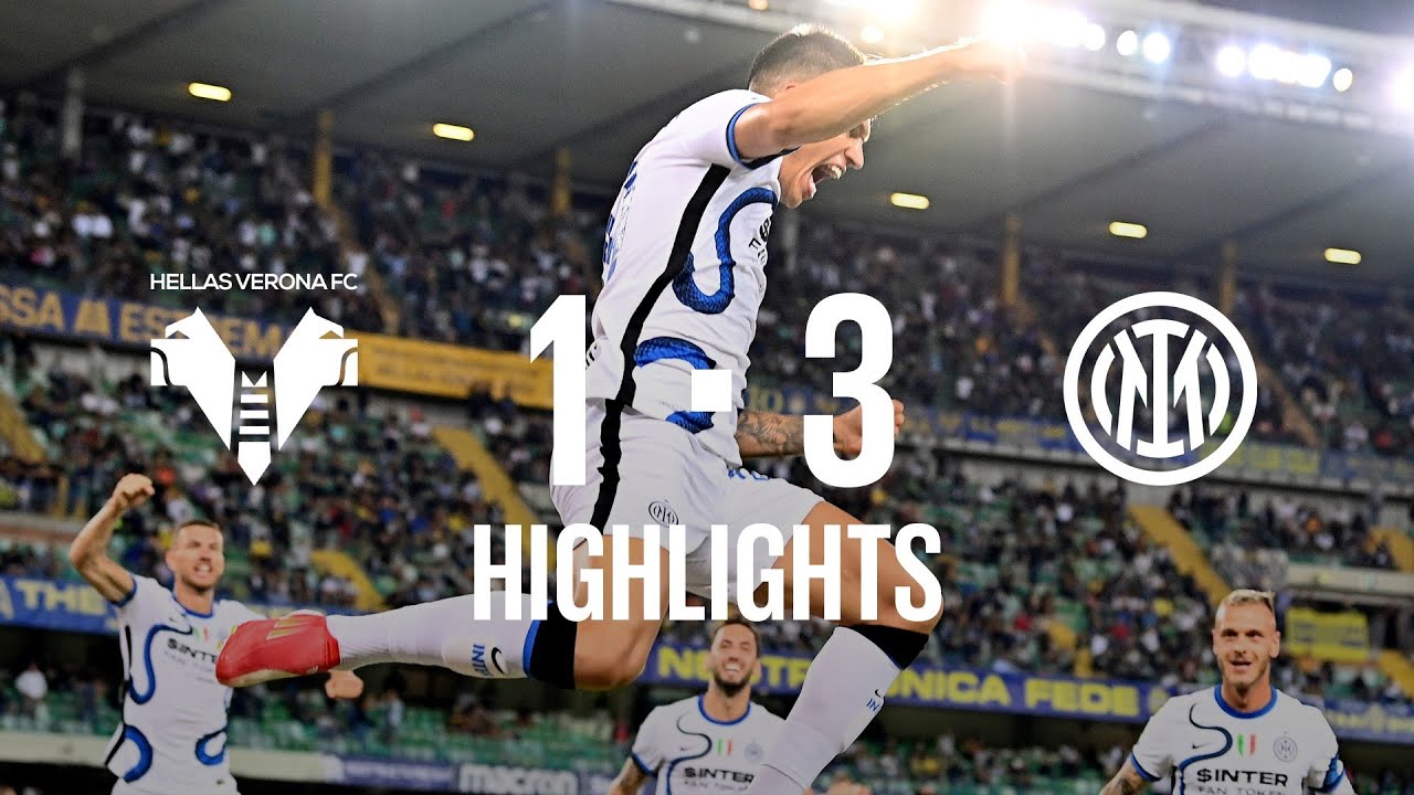 image 0 Verona 1-3 Inter : Highlights : Serie A 21/22 : A Dream Debut For Correa! 💭⚫🔵🇦🇷