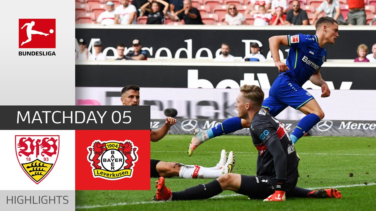 image 0 Vfb Stuttgart - Bayer 04 Leverkusen 1-3 : Highlights : Matchday 5 – Bundesliga 2021/22