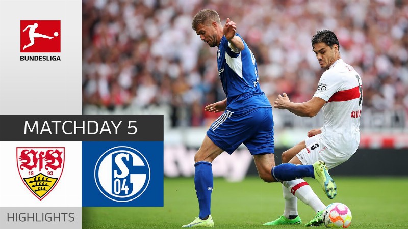 Vfb Stuttgart - Fc Schalke 04 1-1 : Highlights : Matchday 5 – Bundesliga 2022/23