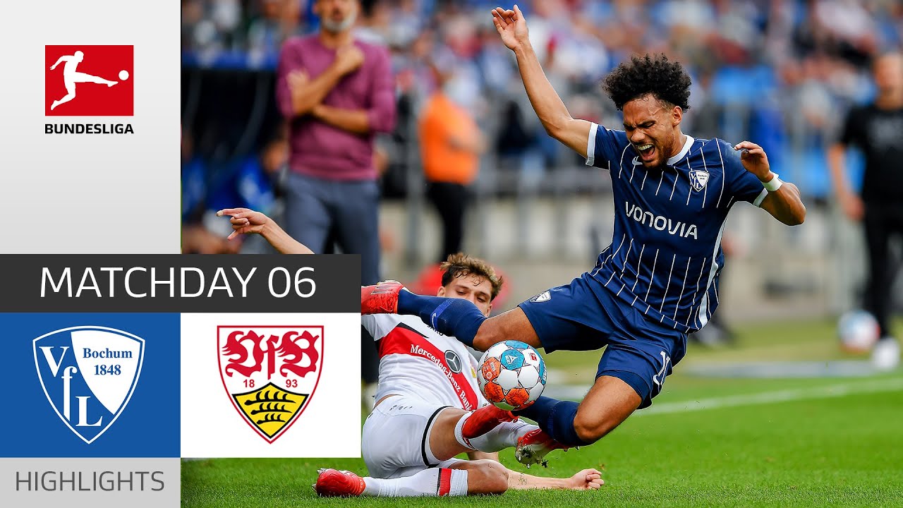image 0 Vfl Bochum - Vfb Stuttgart 0-0 : Highlights : Matchday 6 – Bundesliga 2021/22