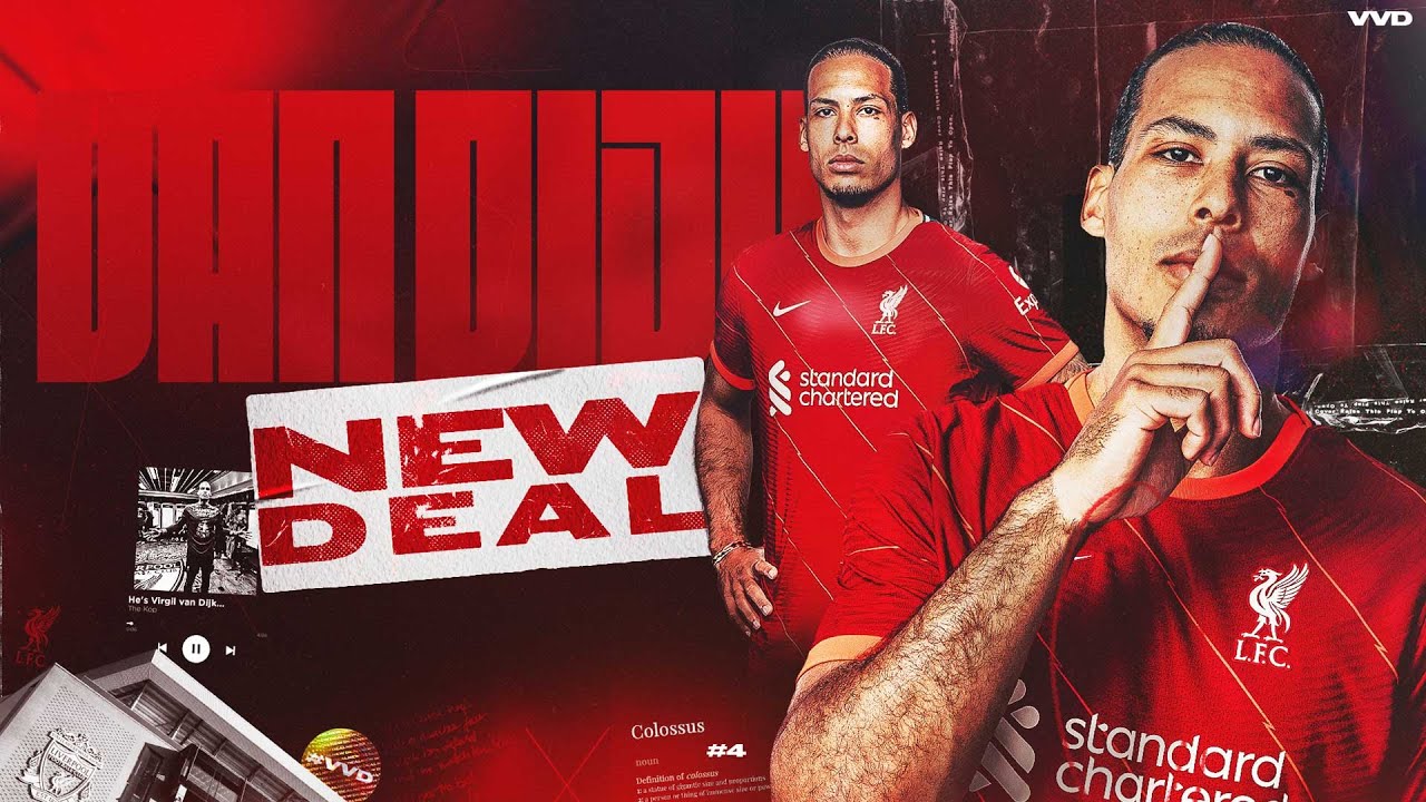 image 0 Virgil Van Dijk Signs New Long-term Deal At Liverpool : 'this Club Is There For You No Matter What'