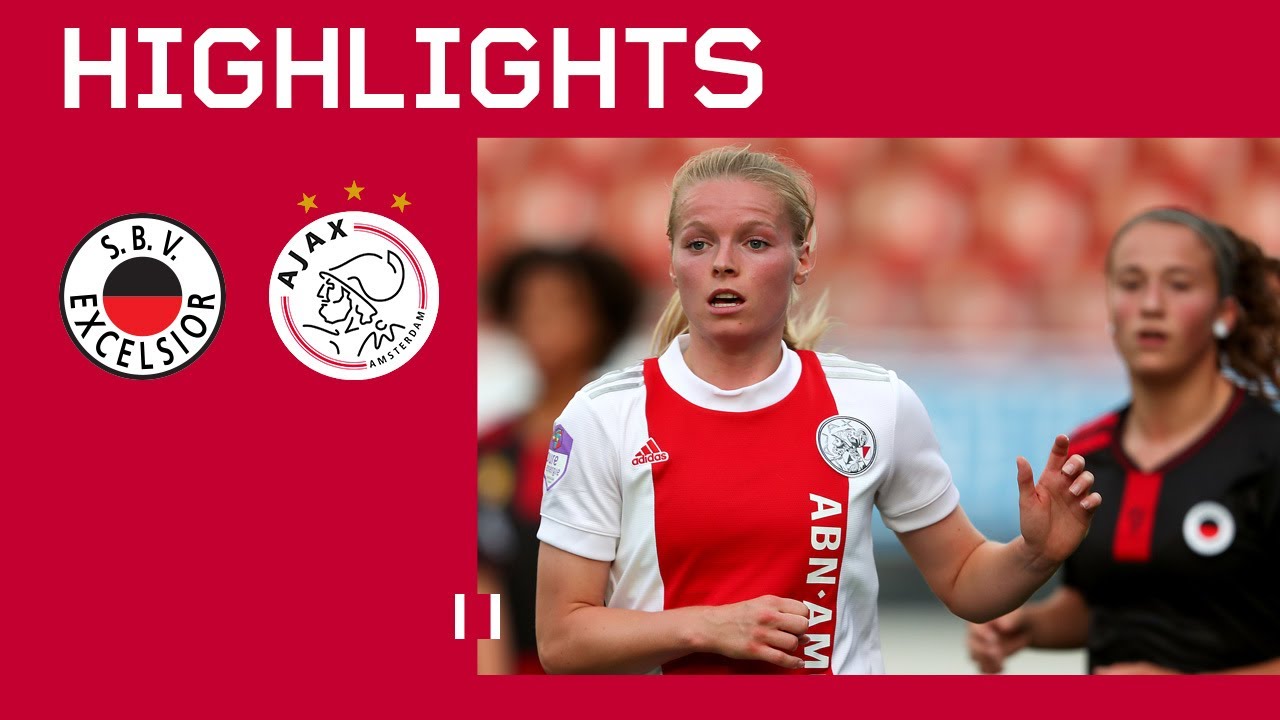 image 0 Wat Een Seizoenstart! ⚡️ : Highlights Excelsior - Ajax Vrouwen : Eredivisie Vrouwen