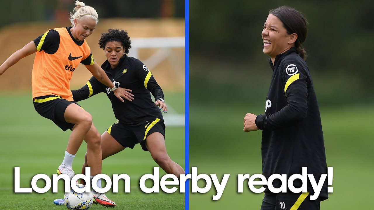 image 0 We're London Derby Ready! : Chelsea Women Training