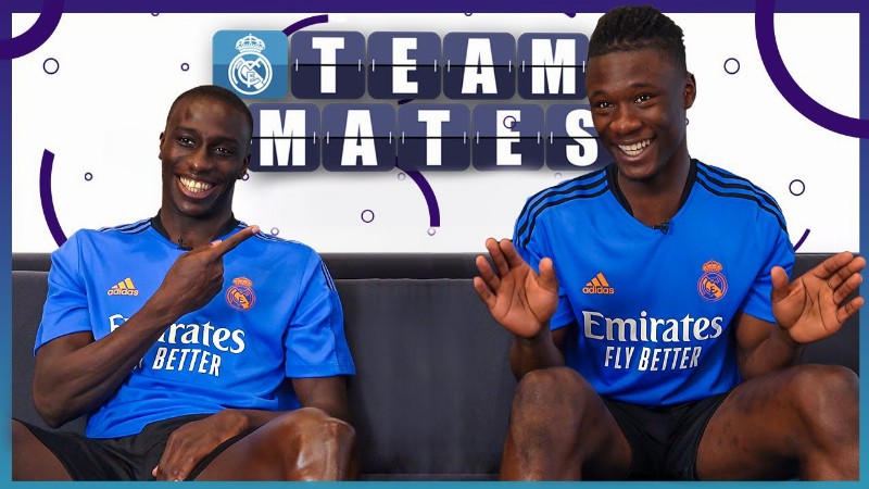 Who Dances Better? : Teammates: Mendy & Camavinga : Real Madrid