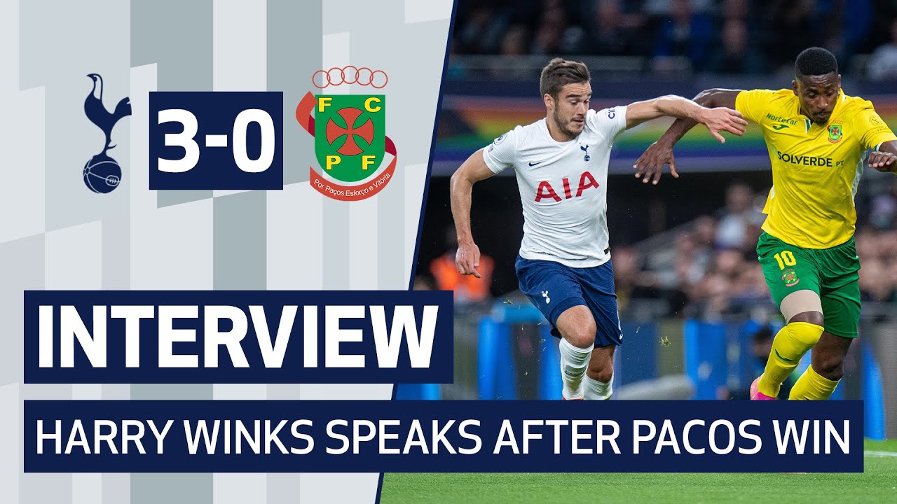 image 0 Winks Speaks After Paços Win : Post-match: Spurs 3-0 Paços De Ferreira